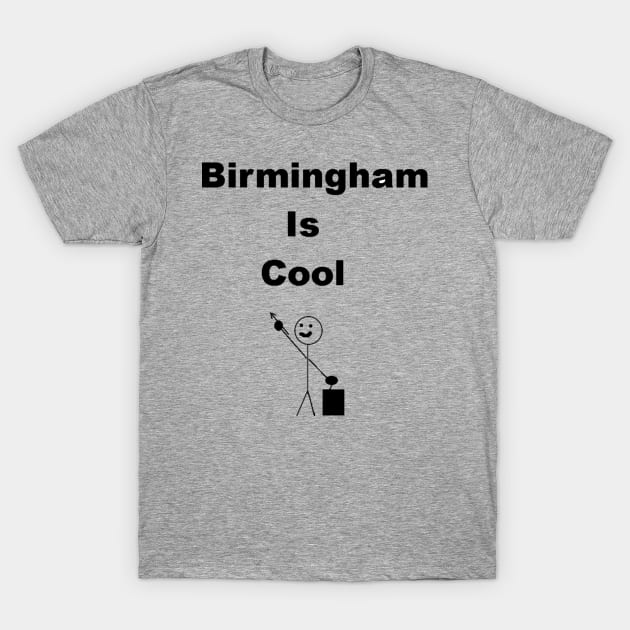 Birmingham is Cool T-Shirt by rollbirds